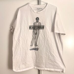 Drake Vintage Degrassi White 'Heartthrob' Graphic Tee
